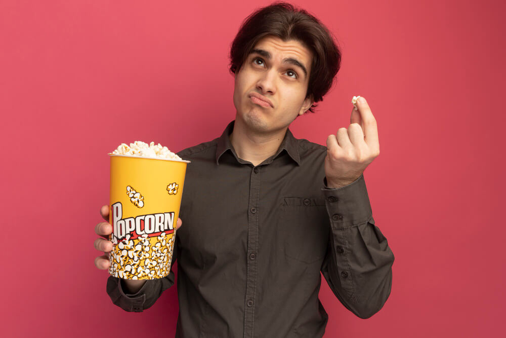 Who invented the First Commercial Popcorn Machine