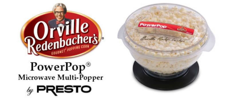 Orville Redenbacher’s Power Pop Microwave Popcorn Multi-Popper by Presto