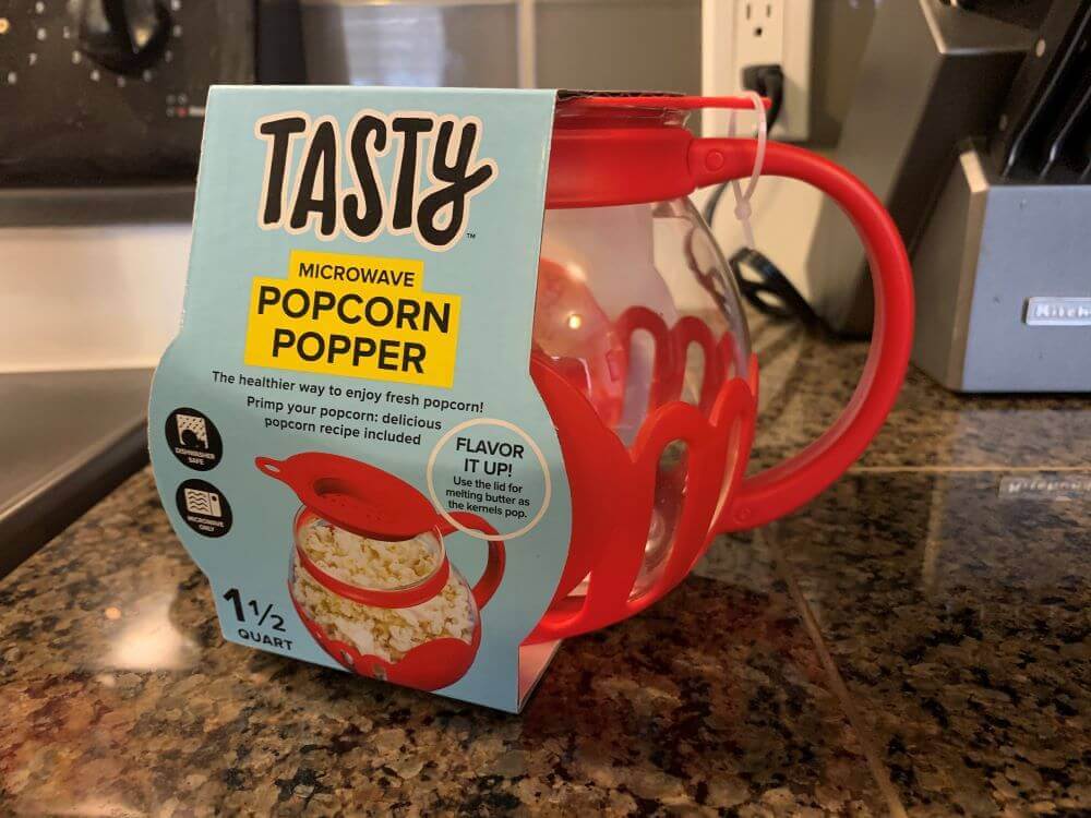 Tasty Microwave Popcorn Popper Review