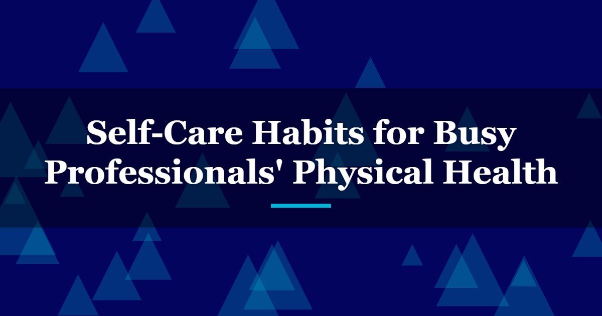 self-care habits